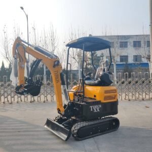 2025 4,000 lb TYPHON TERROR XX Mini Excavator Rubber Track with Kubota D902 Diesel Engine USA