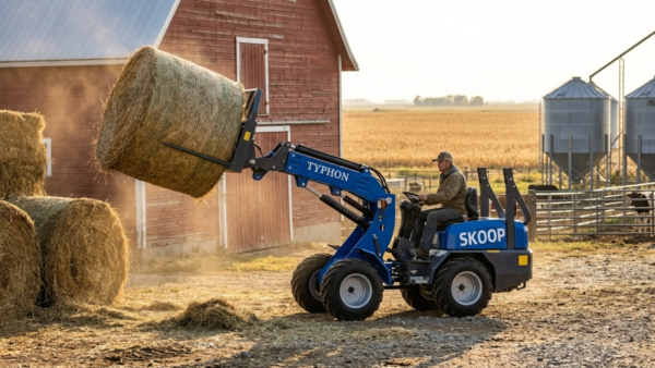 Agricultural Uses for Compact Wheel Loaders