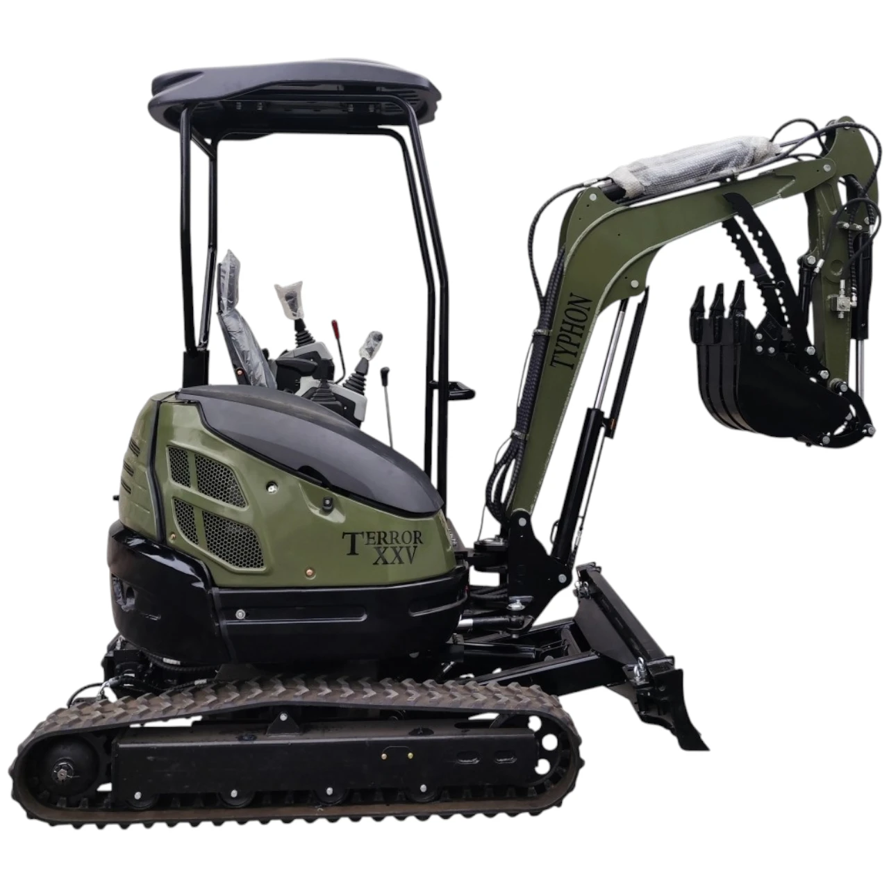 TYPHON TERROR XXV 2.5 Ton Mini Excavator KUBOTA Diesel Engine USA from American Loader — image 1