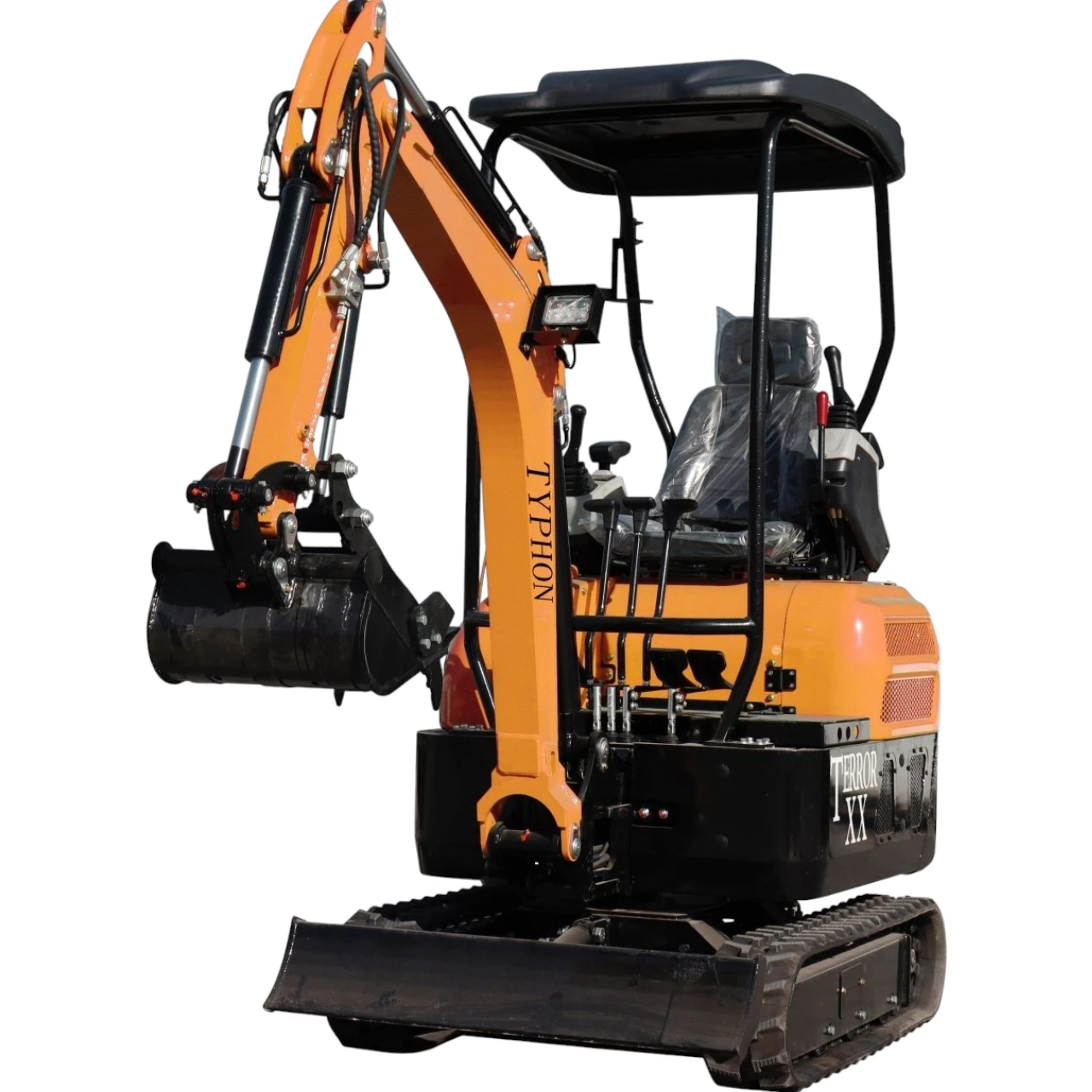2025 4,000 lb TYPHON TERROR XX Mini Excavator Rubber Track with Kubota D902 Diesel Engine USA from American Loader — image 1