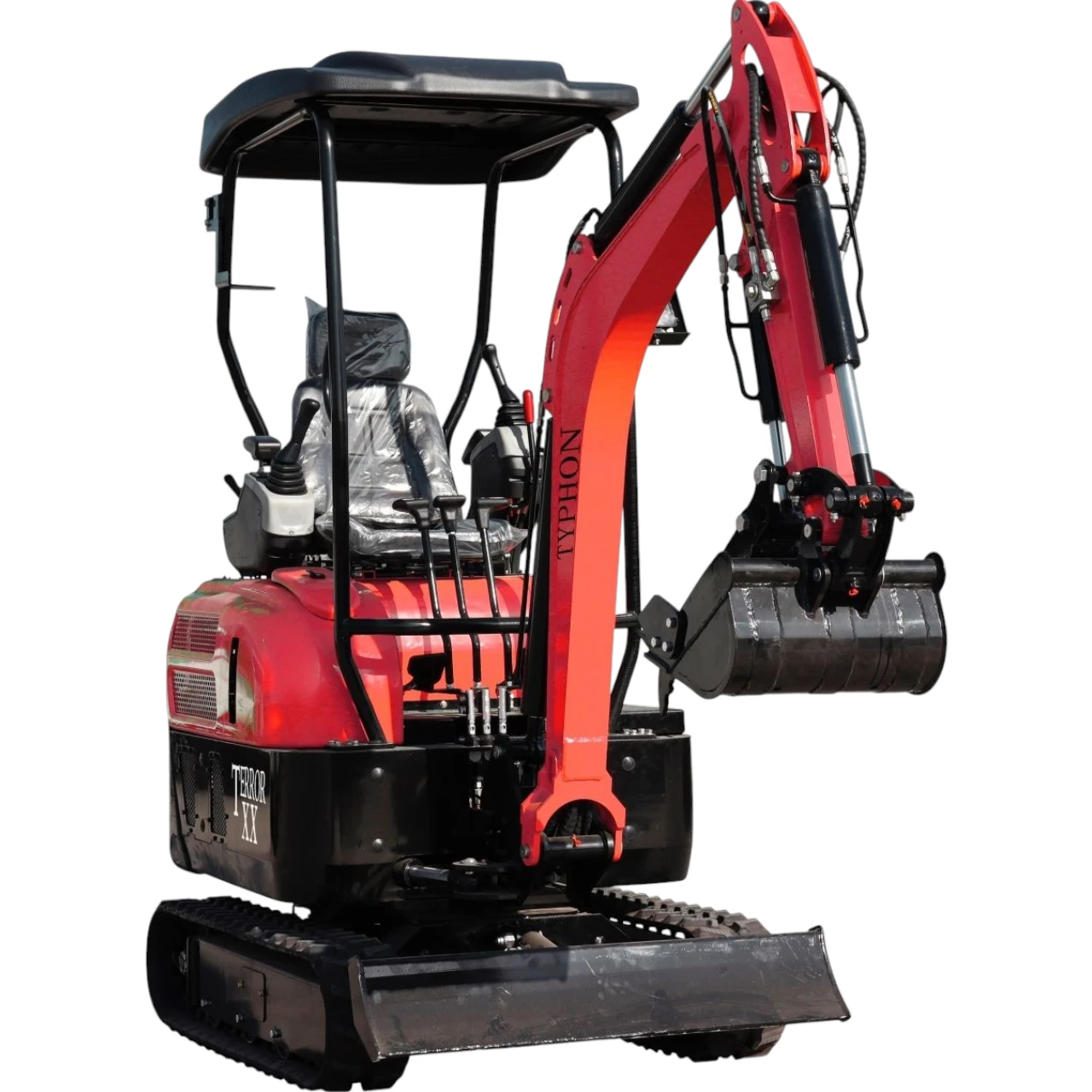 2025 4,000 lb TYPHON TERROR XX Mini Excavator Rubber Track with Kubota D902 Diesel Engine USA from American Loader — image 1