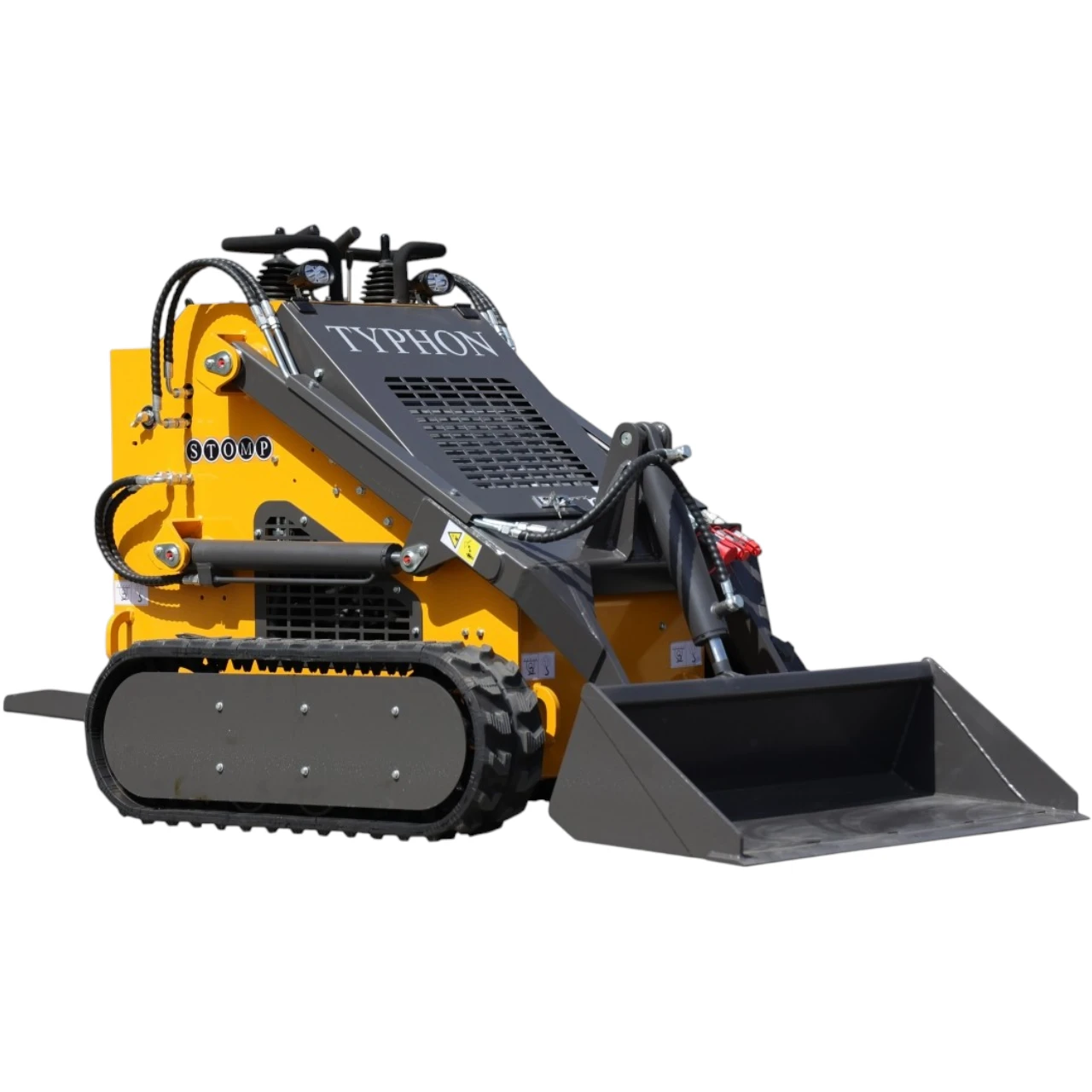 Brand New TYPHON STOMP 2,000lbs Mini Skid Steer 23.5HP Gas EPA Engine USA from American Loader — image 1