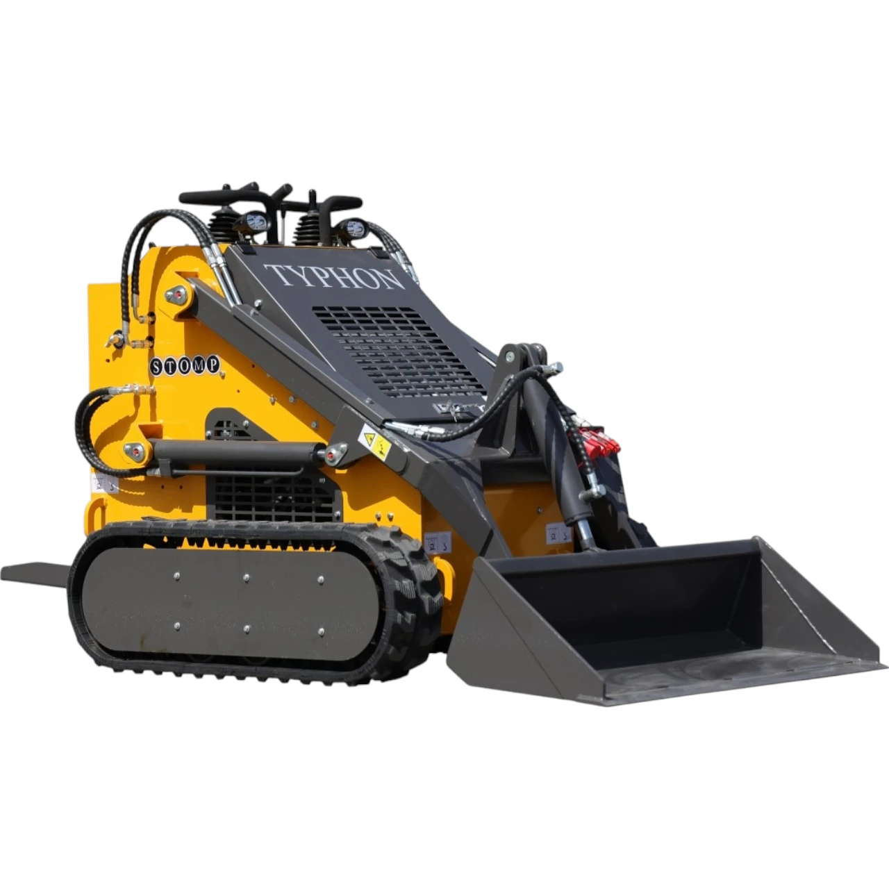 Brand New TYPHON STOMP 1,800lbs Mini Skid Steer 23.5HP Gas EPA Engine USA from American Loader — image 1