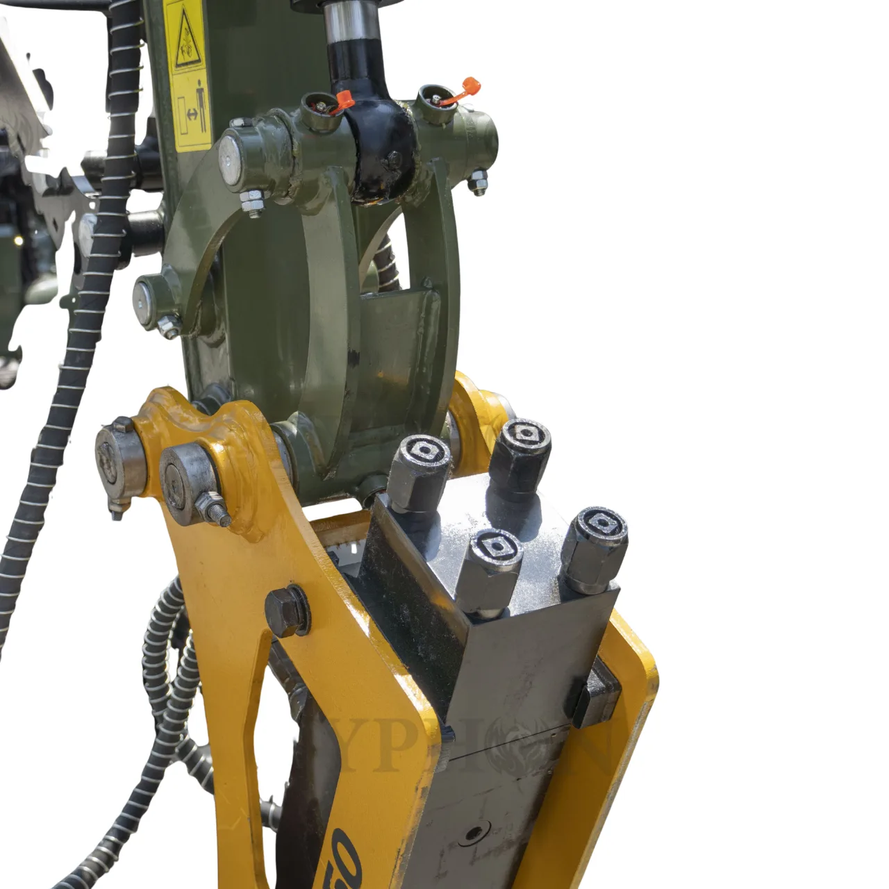 Hydraulic Hammer Attachment Hydraulic Breaker Hammer for TERROR XXV and other 2.1-3 Ton Mini Excavators USA by TYPHON - Mini Excavator Attachments Photo 2 - American Loader