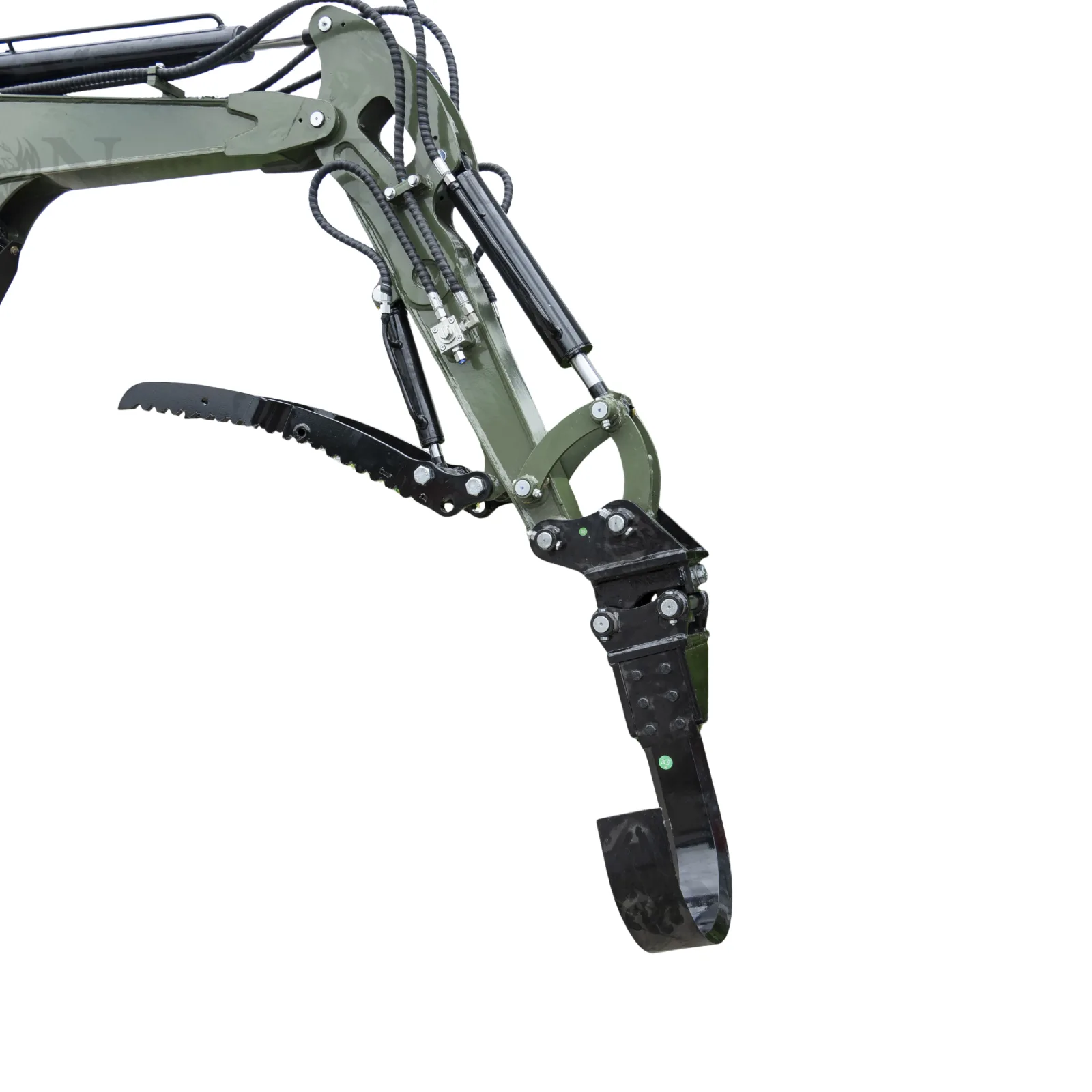 Tree Digging Blade Attachment Root Cutting Digging Blade for TERROR XXV and other 2.1-3 Ton Mini Excavators by TYPHON - Mini Excavator Attachments Photo 2 - American Loader