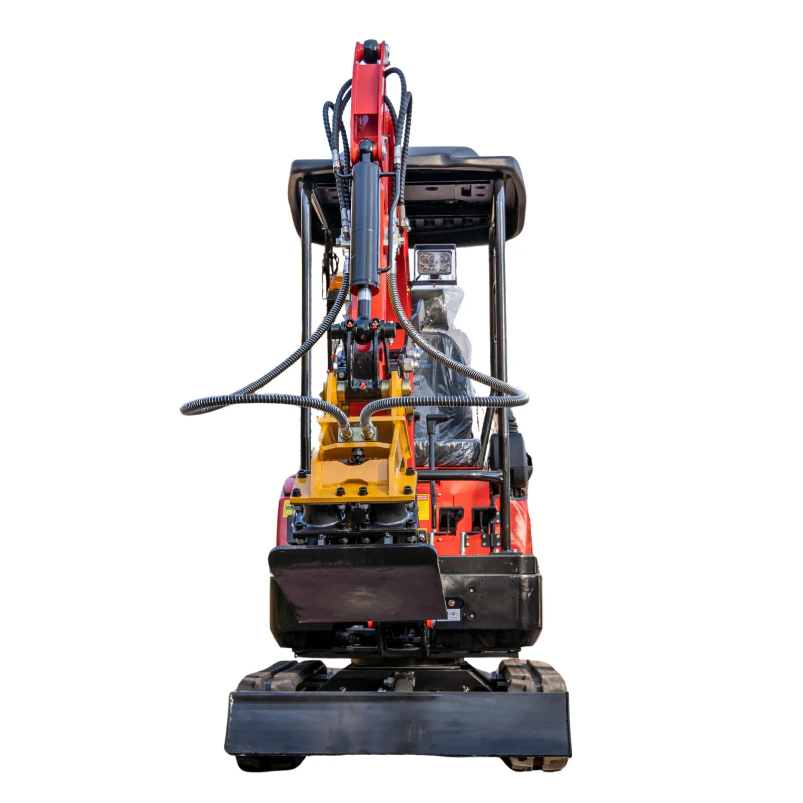 TYPHON Compatible Hydraulic Plate Compactor Attachment for Mini Excavators 1 Ton to 2 Ton by TYPHON - Mini Excavator Attachments Photo 2 - American Loader