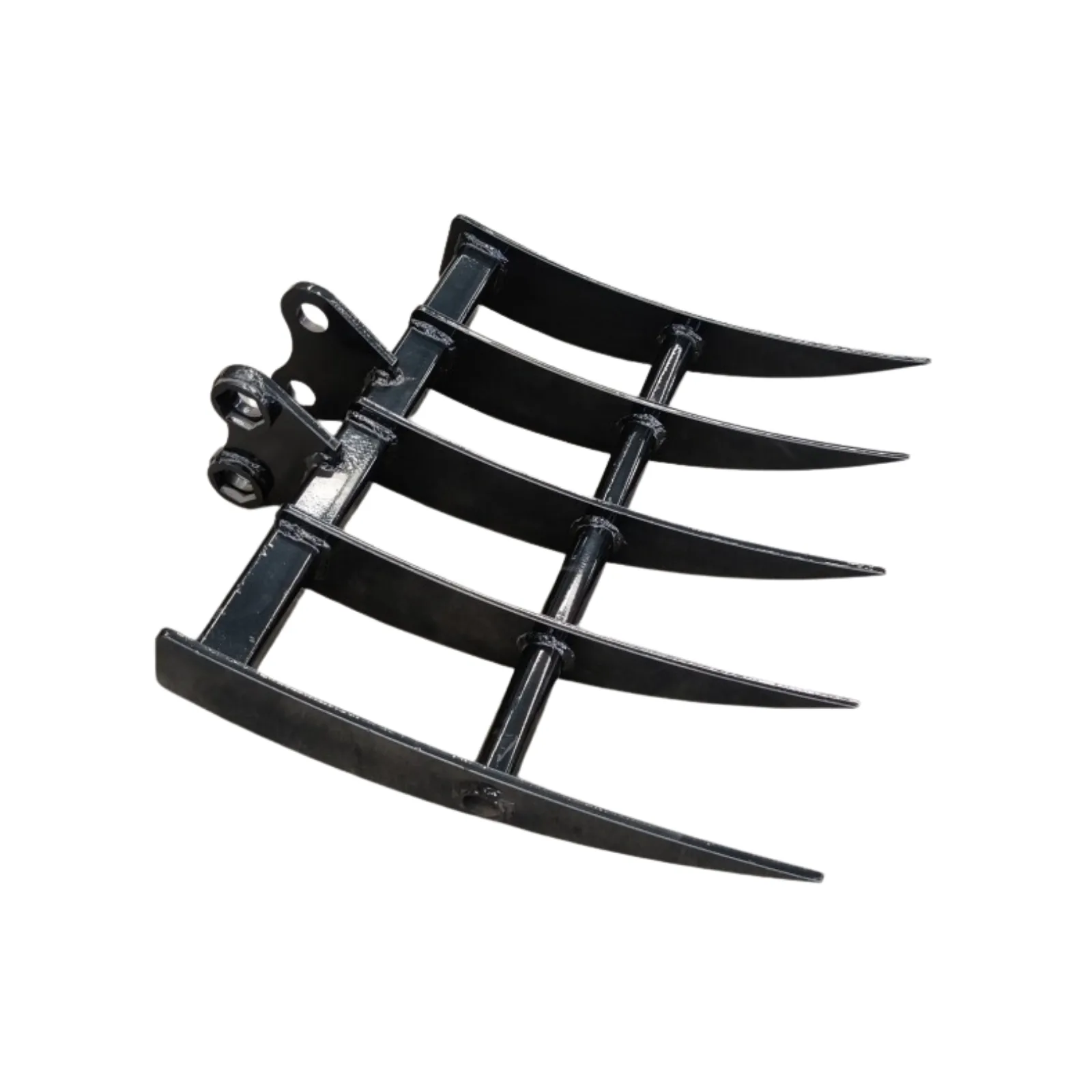 Rake: Mini Excavator Attachment for Grading, Leveling, Loosening , Removing Soil USA by TYPHON - Mini Excavator Attachments Photo 3 - American Loader