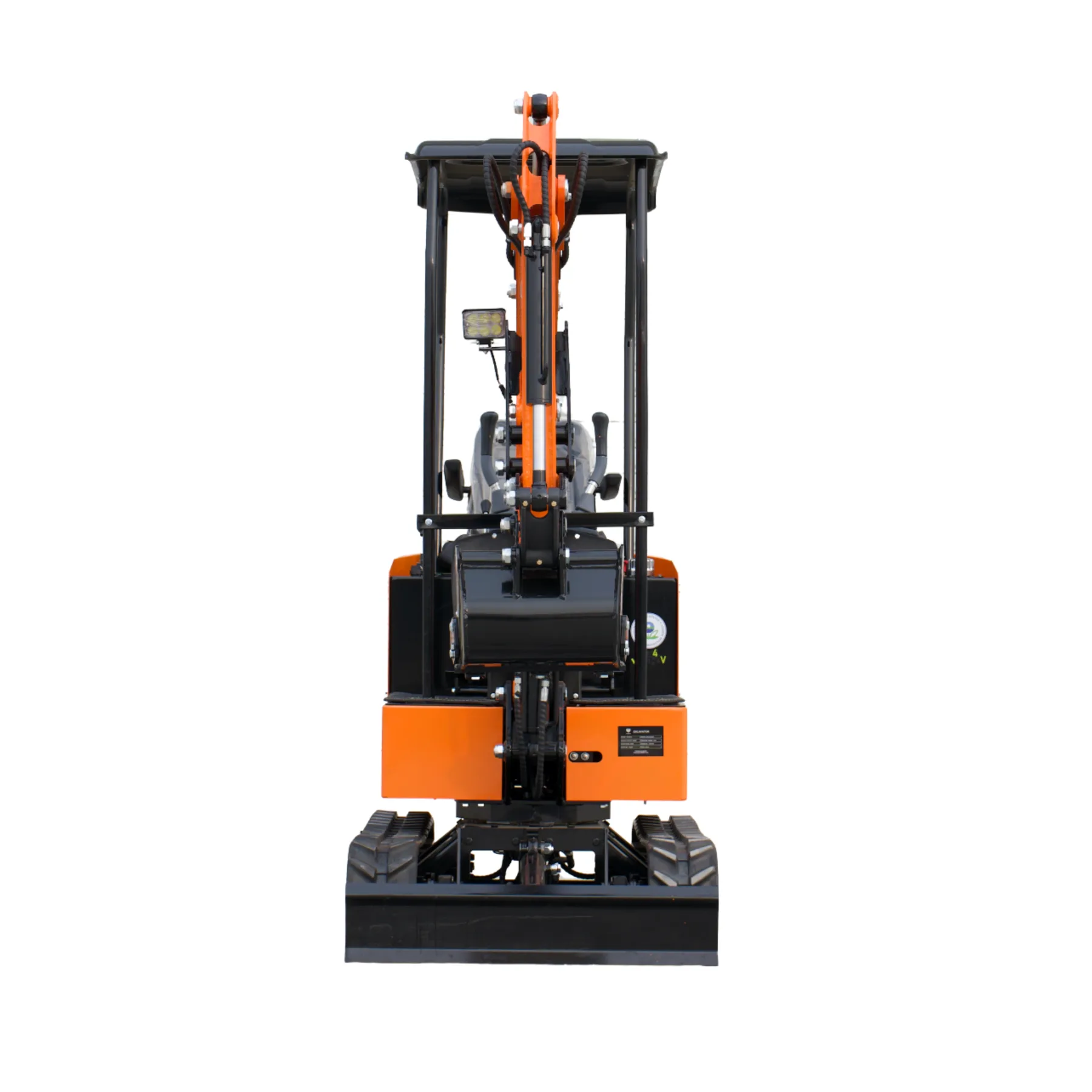 Typhon Tyrant X 1 Ton Mini Excavator with 13.5HP Briggs & Stratton Engine, Hydraulic Oil Cooler & Thumb Clip from American Loader — image 3