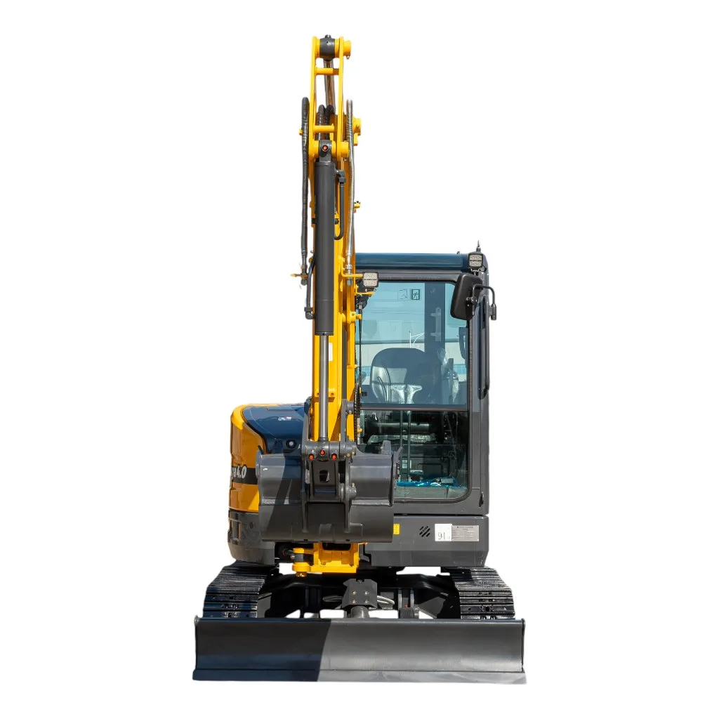 TYPHON NAGA 4.0 Mini Excavator with 4 Ton 24.4hp Yanmar Diesel Engine Metal Track ISO SAE control switch, AC Heater Cabin, 2 Travel Speed from American Loader — image 3