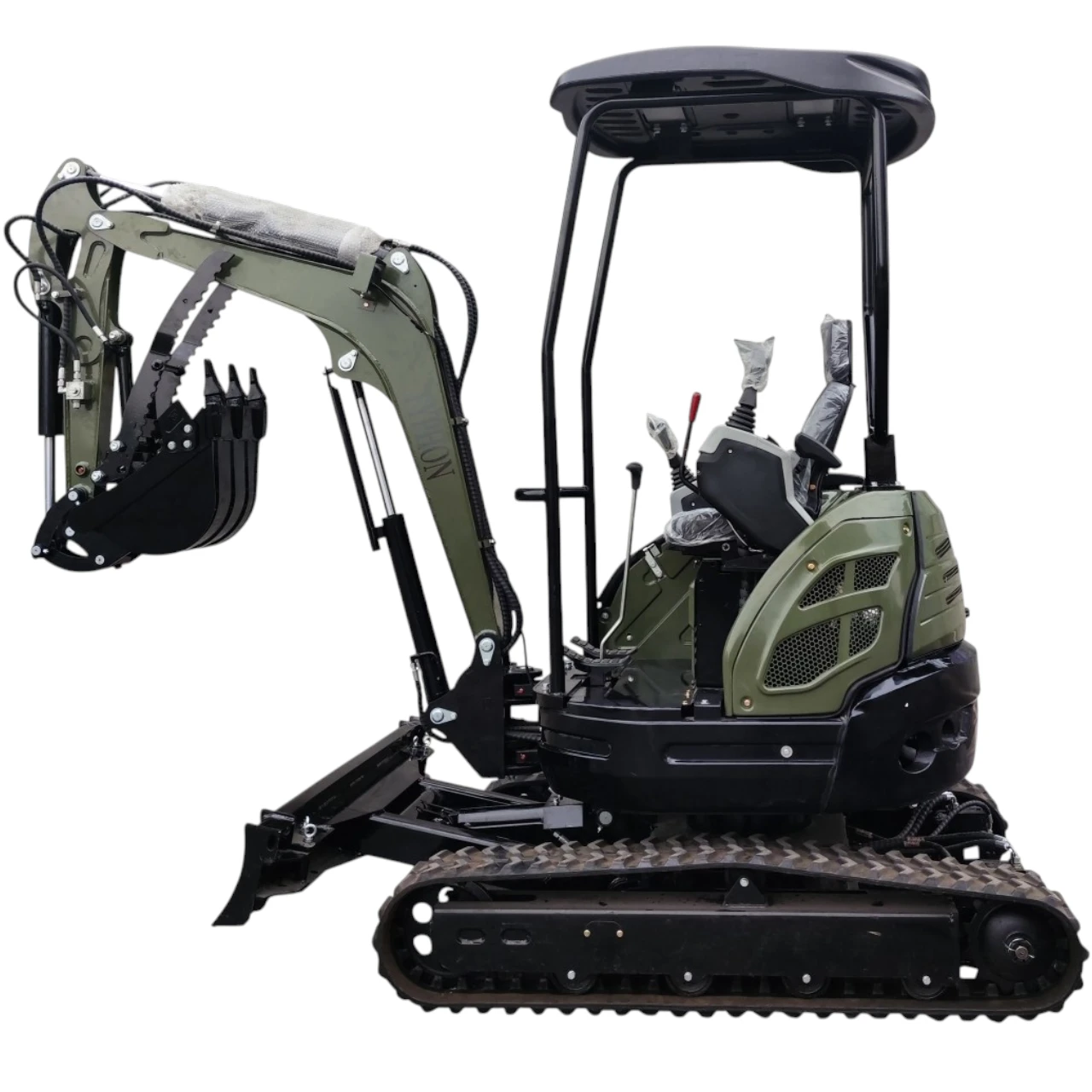 TYPHON TERROR XXV 2.5 Ton Mini Excavator KUBOTA Diesel Engine USA from American Loader — image 3