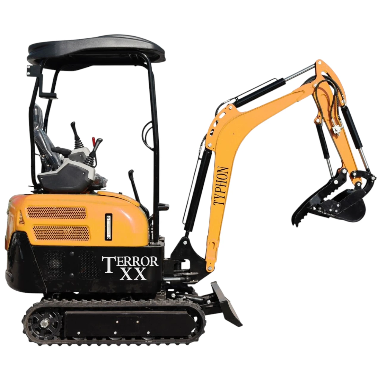 2025 4,000 lb TYPHON TERROR XX Mini Excavator Rubber Track with Kubota D902 Diesel Engine USA from American Loader — image 3