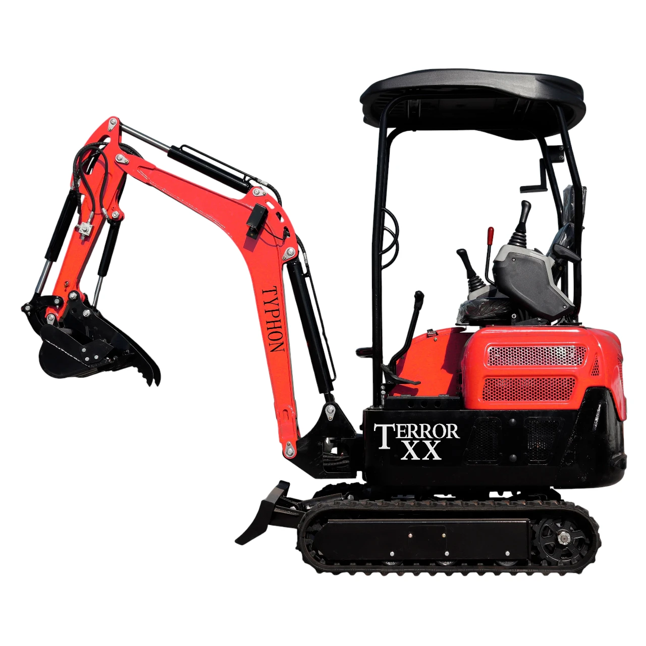 2025 4,000 lb TYPHON TERROR XX Mini Excavator Rubber Track with Kubota D902 Diesel Engine USA from American Loader — image 3