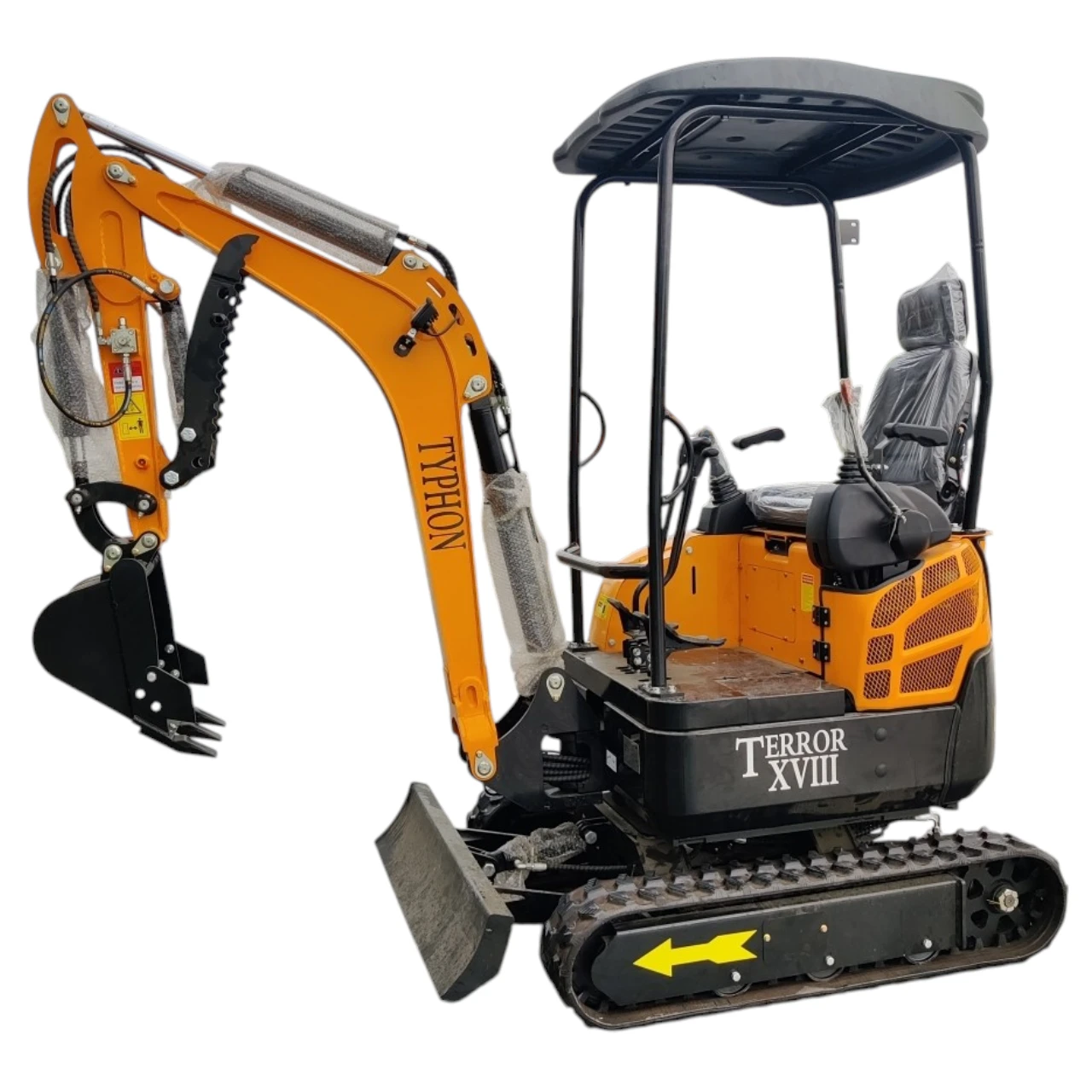 TYPHON TERROR XVIII Mini Excavator – 4000lbs Digger with 0.035 cbm Bucket USA from American Loader — image 3