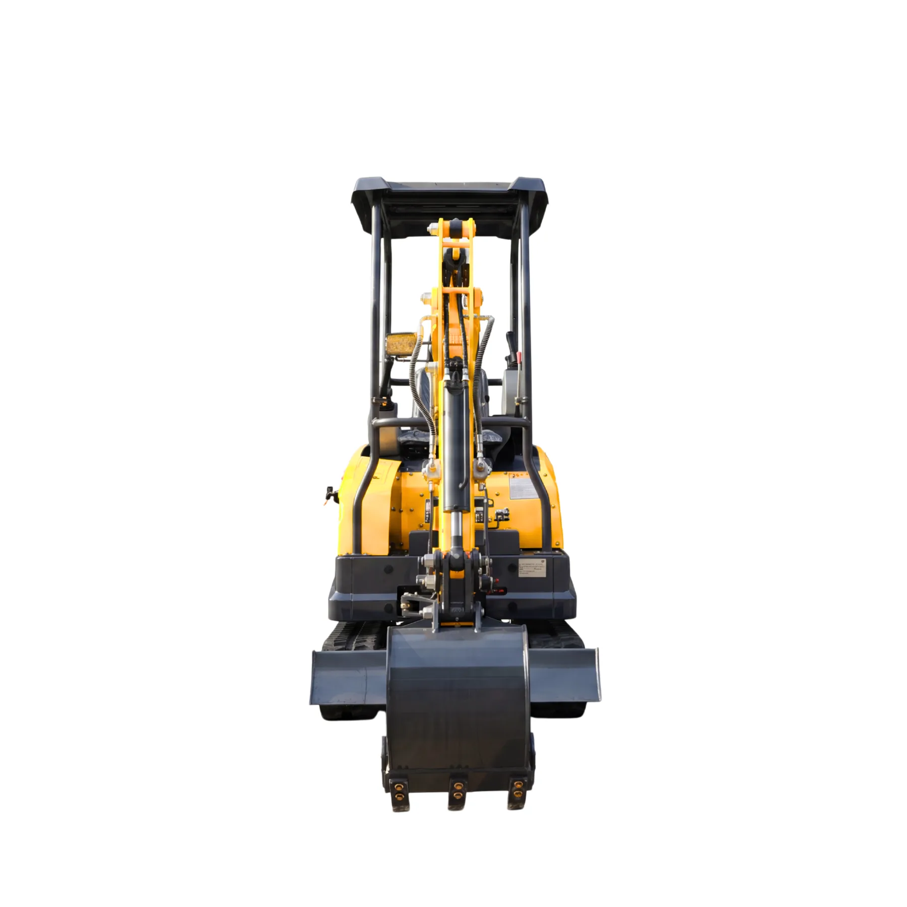 TYPHON TERROR XVII PRO 3800 lb Mini Excavator, Kubota D902 Diesel, Hydraulic Thumb, Pilot Controls, 14kN Dig Force from American Loader — image 3