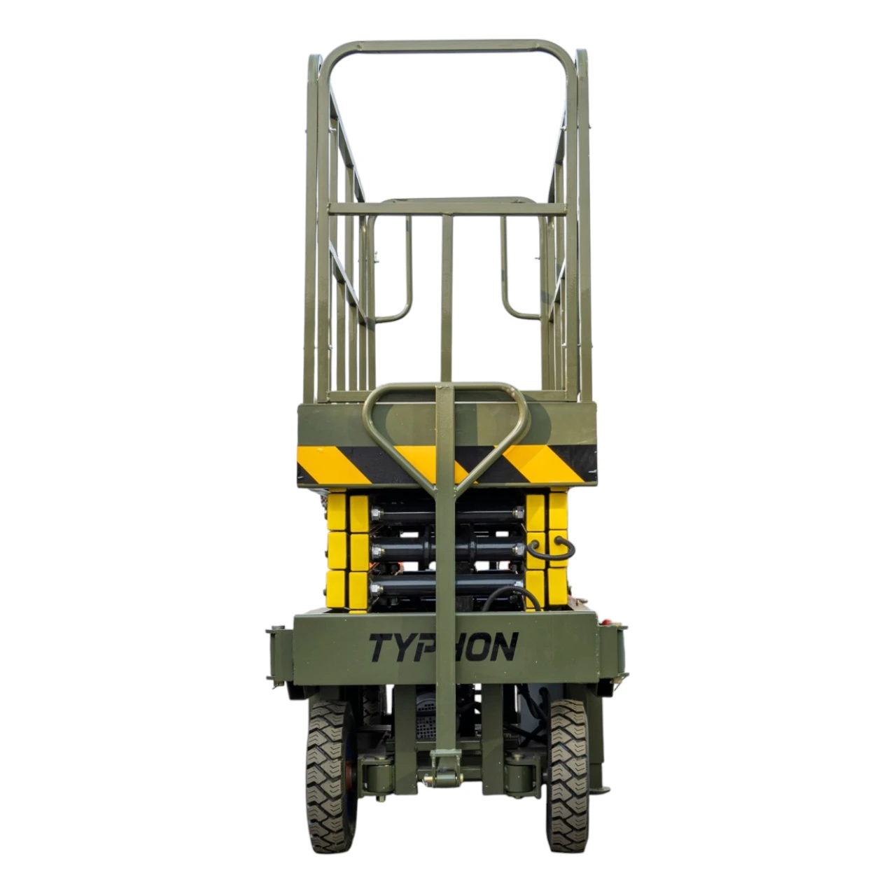 TYPHON xFlex-2037W Walk-Behind Scissor Lift comes with 20ft Working Height and Manual outriggers 1102 lbs load capacity 110V Electric from American Loader — image 3