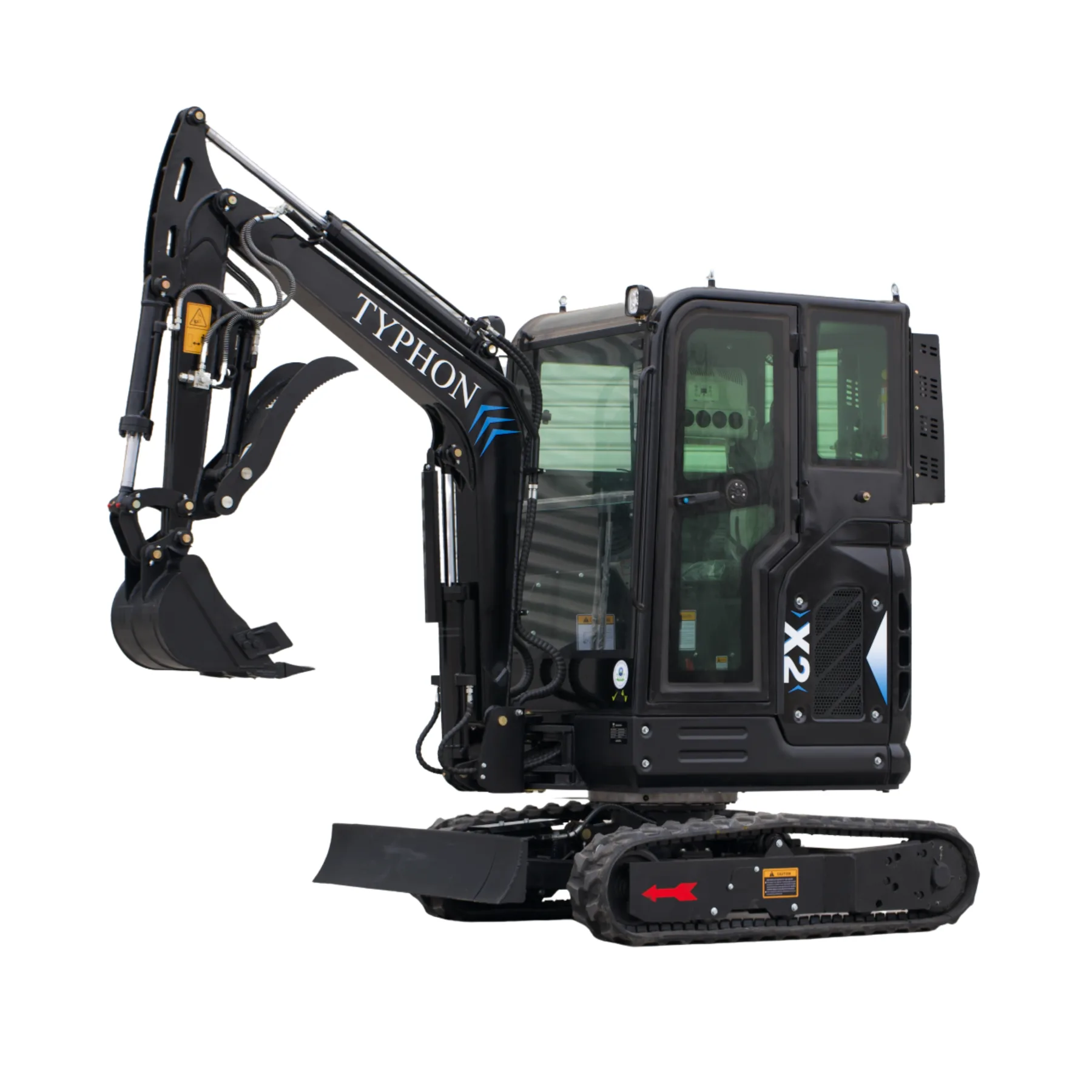 TYPHON TERROR X2 MAX 2.7-Ton Mini Excavator Powerful, Yanmar Engine, Cabin with A/C & Heater, Pilot Control, Boom Swing from American Loader — image 4