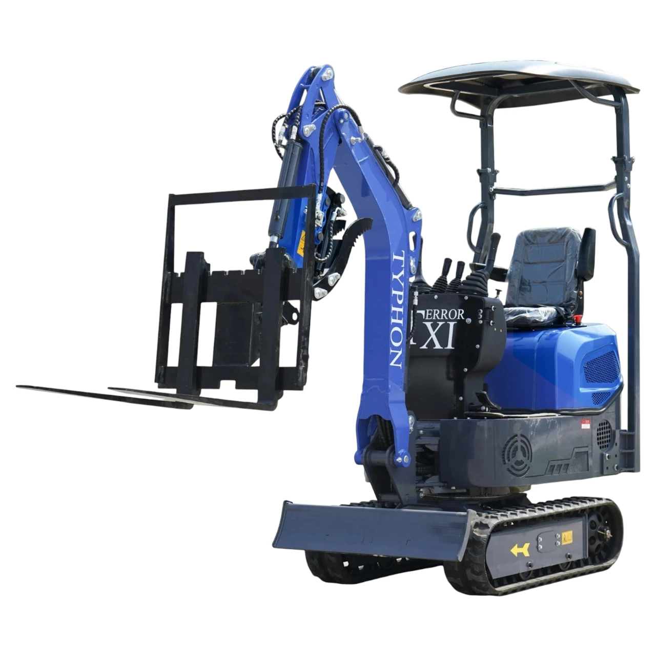 TERROR XI Mini Excavator Digger 13.5hp Gas B&S EPA Engine with 13 Attachments from American Loader — image 4