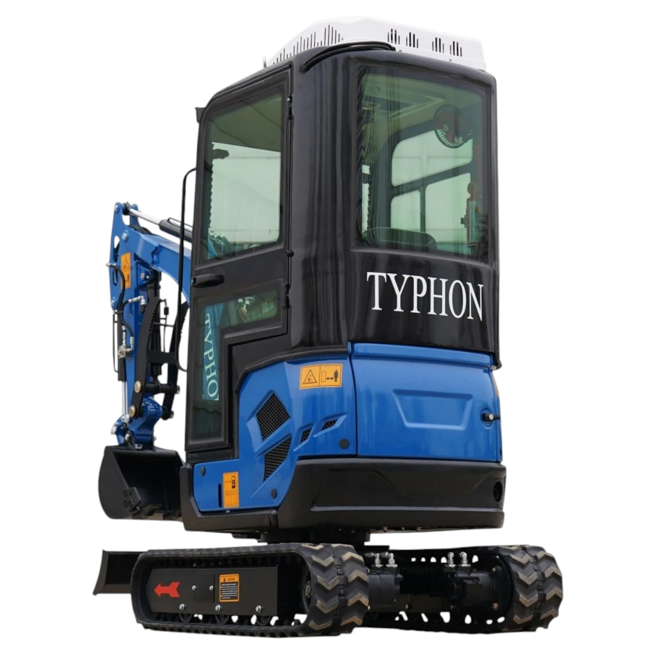 2025 4,000 lb TYPHON TERROR XVII Cabin Mini Excavator Rubber Track with Kubota D902 Diesel Engine USA from American Loader — image 4