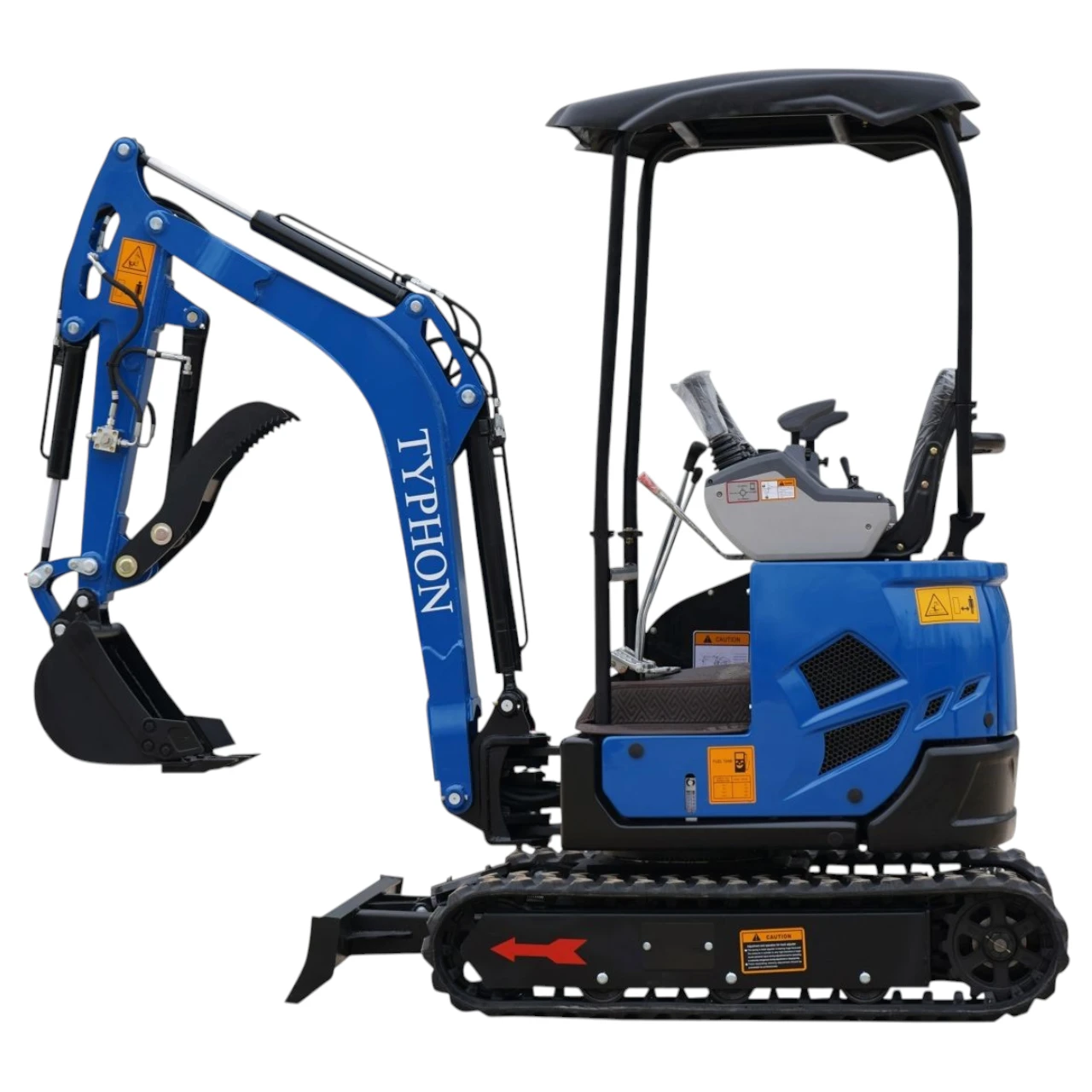 2025 3,800 lb TYPHON TERROR XVII Mini Excavator Rubber Track with Kubota D902 Diesel Engine USA from American Loader — image 4