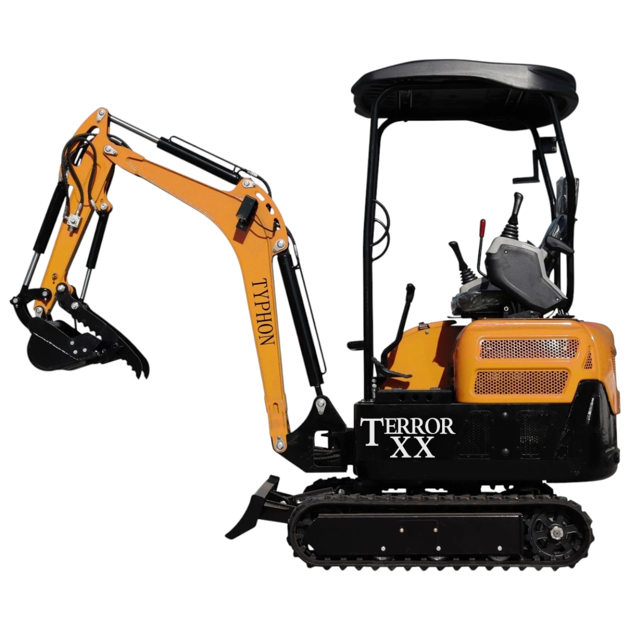 2025 4,000 lb TYPHON TERROR XX Mini Excavator Rubber Track with Kubota D902 Diesel Engine USA from American Loader — image 4