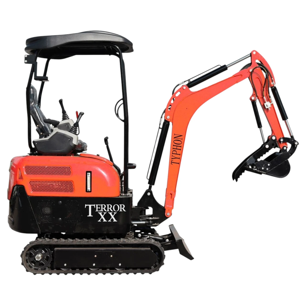 2025 4,000 lb TYPHON TERROR XX Mini Excavator Rubber Track with Kubota D902 Diesel Engine USA from American Loader — image 4