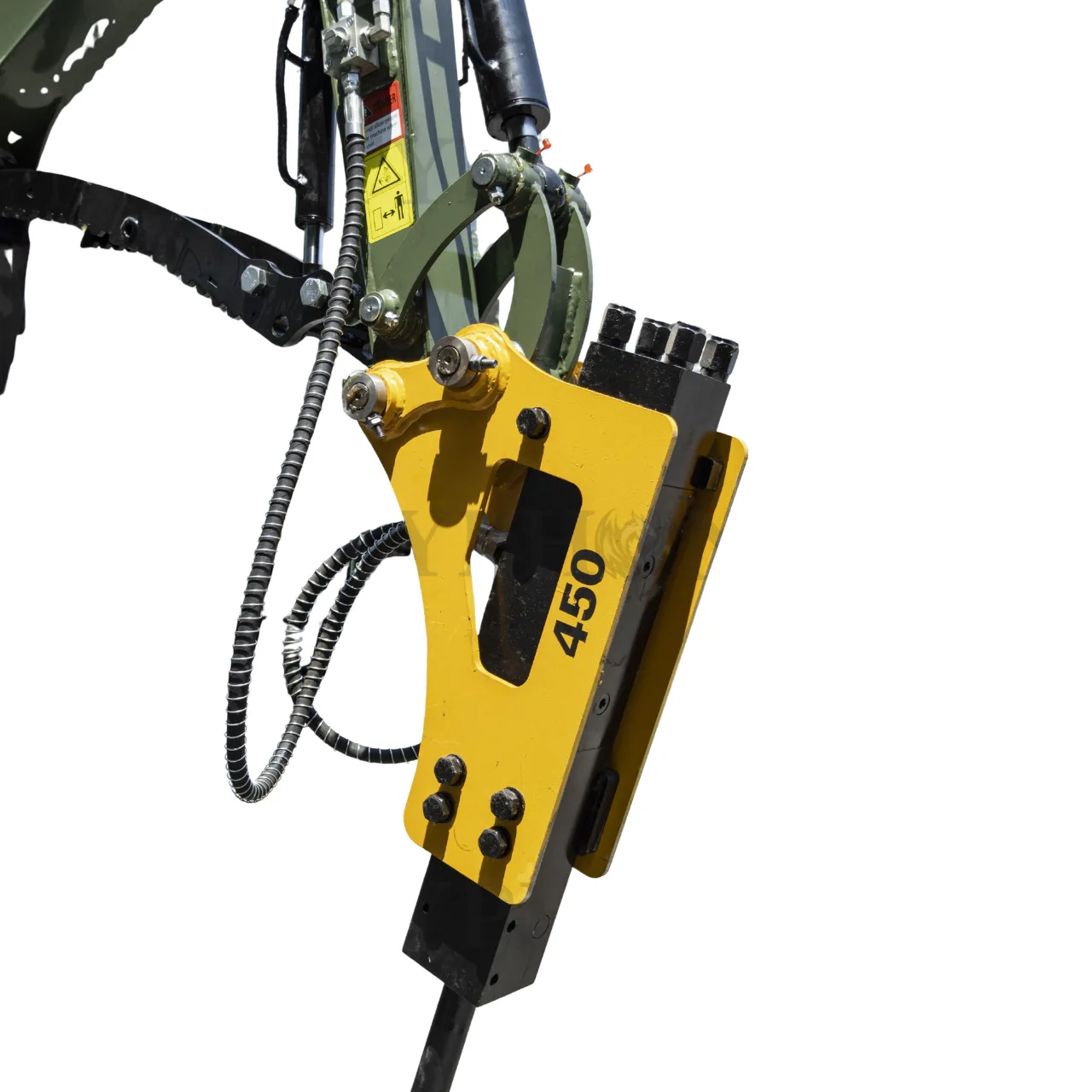 Hydraulic Hammer Attachment Hydraulic Breaker Hammer for TERROR XXV and other 2.1-3 Ton Mini Excavators USA by TYPHON - Mini Excavator Attachments Photo 4 - American Loader