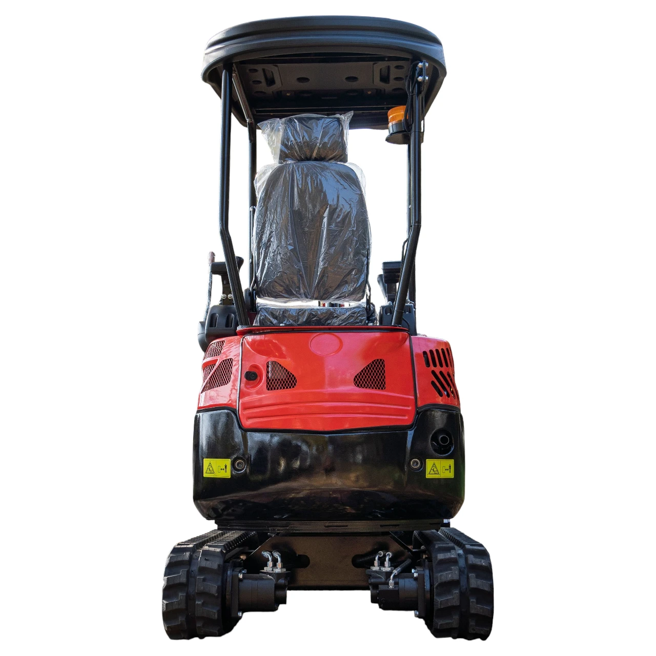 New 4,000 lb TYPHON Lux Mini Excavator Rubber Track with Kubota Diesel Engine USA from American Loader — image 4