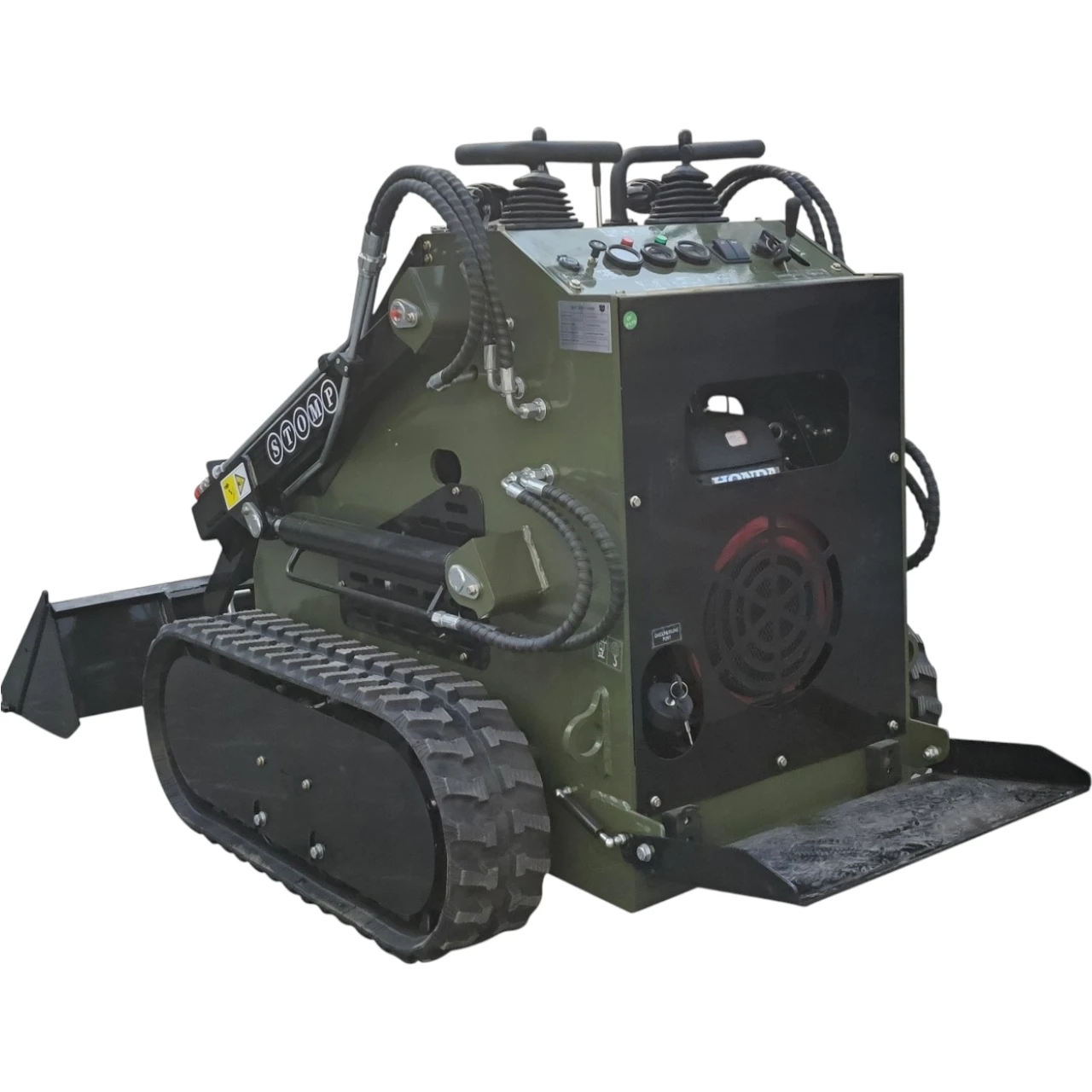 Skid-Steer Loader Tracked 22.1 HP Honda EPA Gasoline Engine for Gardens, Farming from American Loader — image 4
