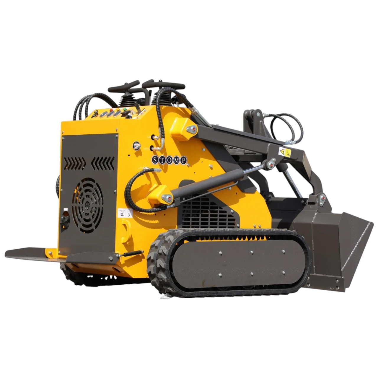 Brand New TYPHON STOMP 2,000lbs Mini Skid Steer 23.5HP Gas EPA Engine USA from American Loader — image 4