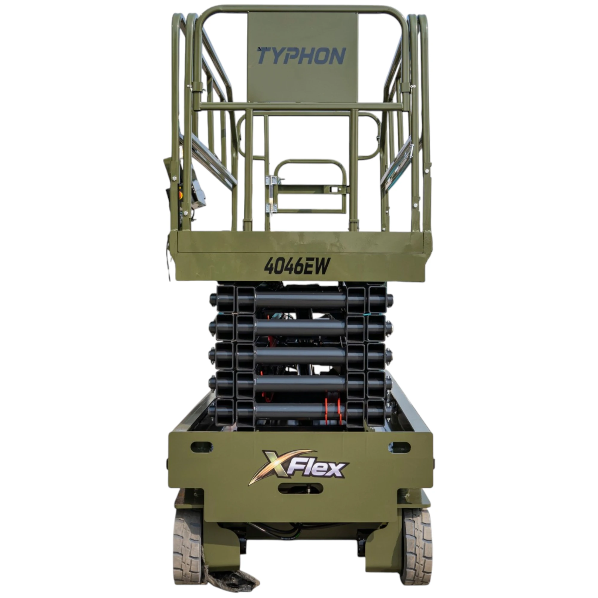 TYPHON xFlex-4046EW Electric Wheel Scissor Lift 2.6 Ton operating weight and 40ft platform height with 705lbs Load Capacity from American Loader — image 4
