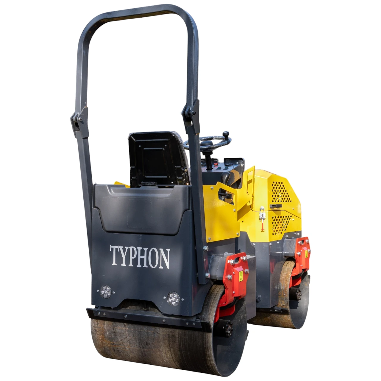 TYPHON FURY 15 Mini Road Roller 1.5Ton 13.5 hp B&S Gas Engine Hydraulic Steering from American Loader — image 4
