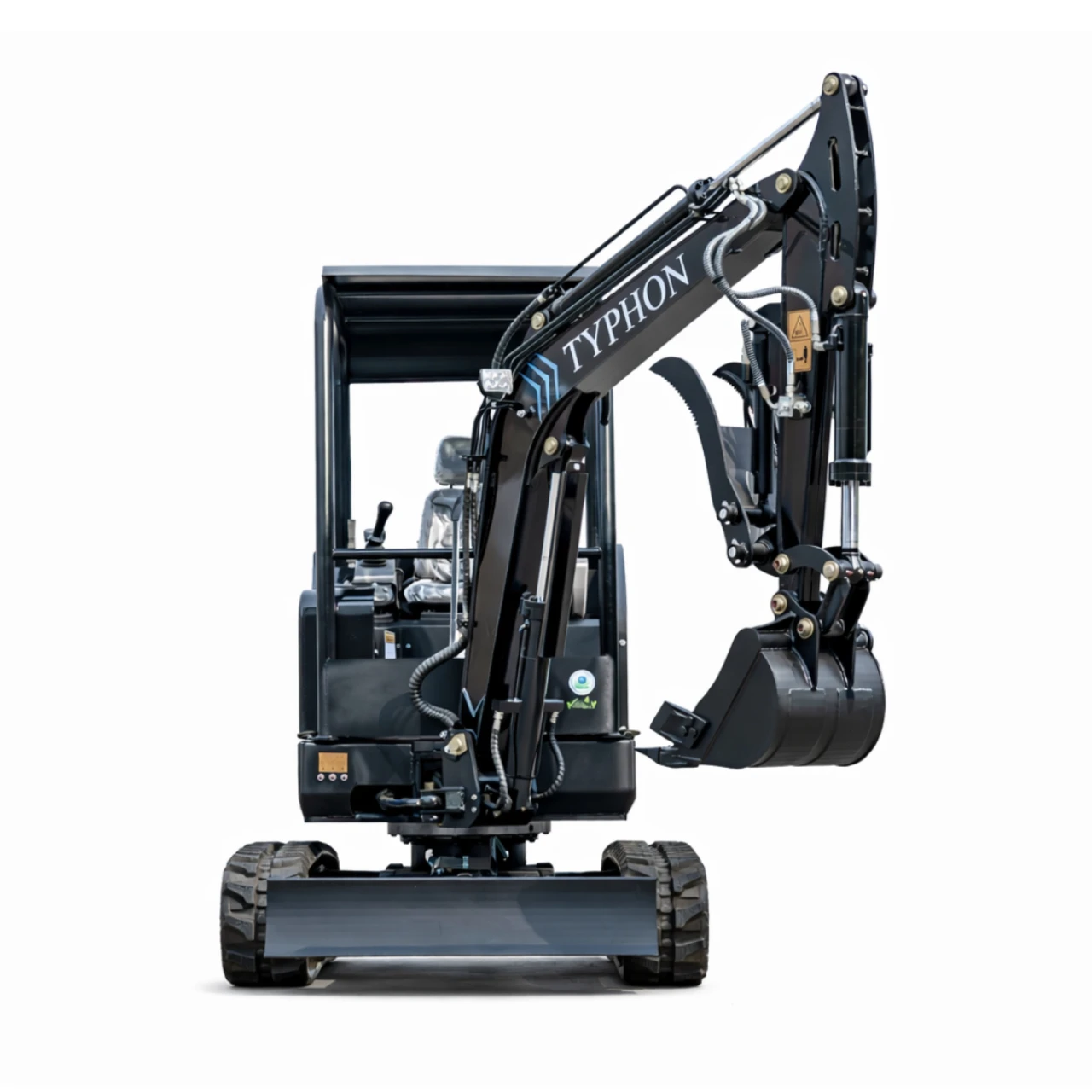 TYPHON TERROR X2 Max Canopy Mini Excavator Powerful 2.5 Ton Compact Machine with Yanmar Engine Advanced Hydraulic System from American Loader — image 5