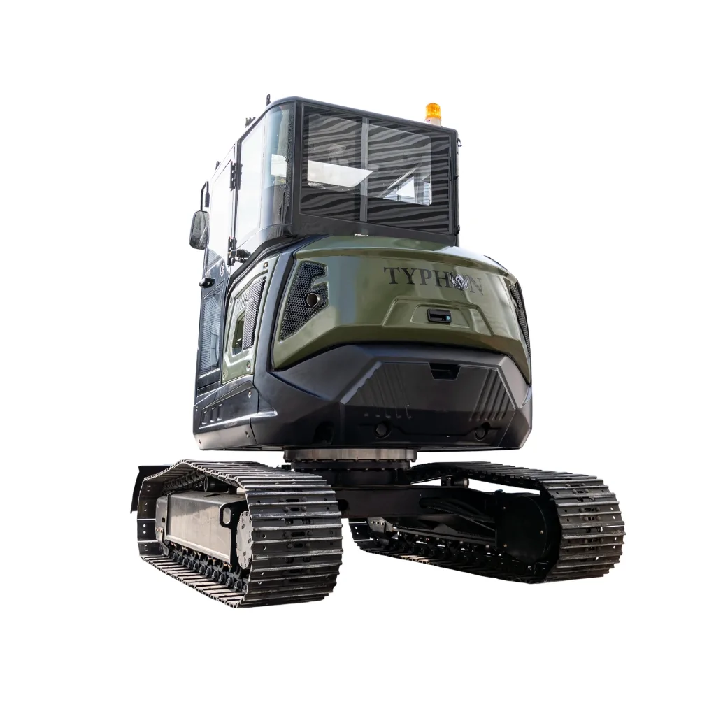 TYPHON TERROR LXV 6.6 Ton Excavator Kubota V2607 56.9HP AC/Heater Cabin Boom Swing from American Loader — image 5