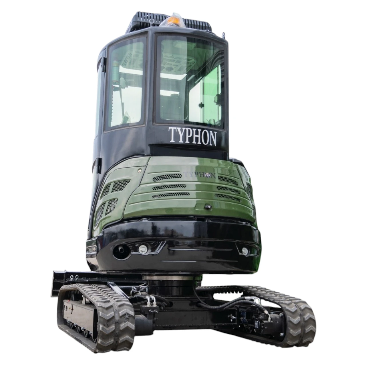 TYPHON TERROR XXV Diesel Mini Excavator 2.7 Ton, 25.1 hp Kubota D1105 RetractableTracks, AC Cabin from American Loader — image 5