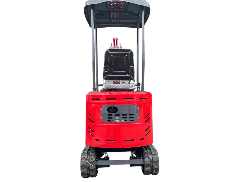 TYPHON TERROR ONE STORM 1 Ton Mini Excavator Trench Digger with Hydraulic Oil Cooler Canopy & Wide Bucket Ideal for Garden, Farm, Park & Road Work Digging, Drilling, Bull-Dozing from American Loader — image 5