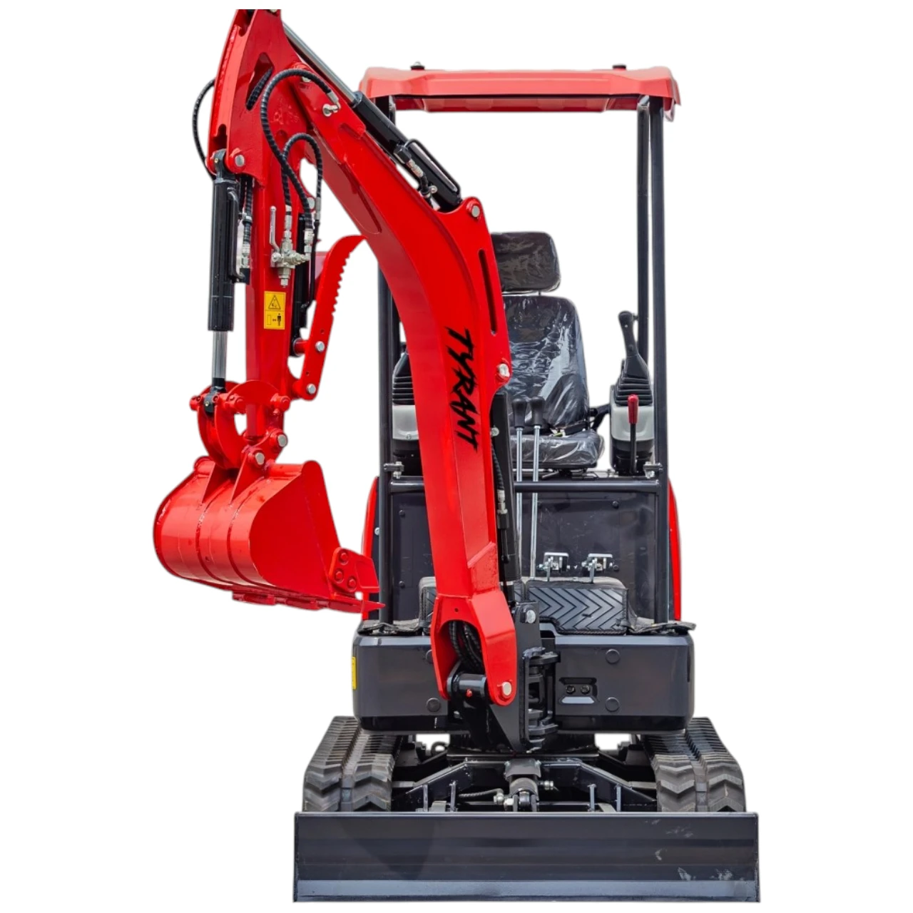 3800lbs TYRANT 17 Diesel Mini Excavator Kubota D902 Engine Side Swing w 12 attachments from American Loader — image 5