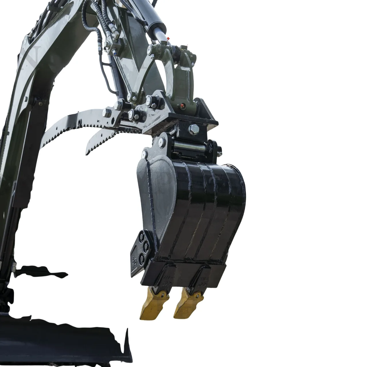 Narrow Bucket Attachment Trenching Bucket 300mm USA for TERROR XXV and other 2.1-3 Ton Mini Excavators by TYPHON - Mini Excavator Attachments Photo 5 - American Loader