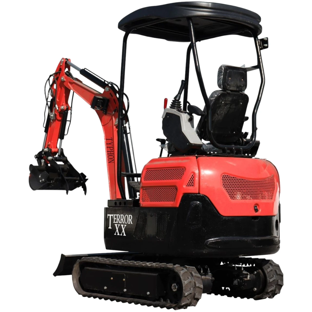 2025 4,000 lb TYPHON TERROR XX Mini Excavator Rubber Track with Kubota D902 Diesel Engine USA from American Loader — image 5
