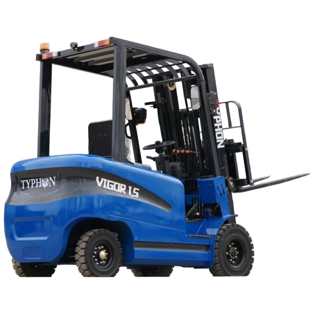 New 2026 TYPHON VIGOR 1.5 Blue Electric Forklift 1.5 Ton Lifter Lift Truck Jitney Hi-Lo from American Loader — image 5