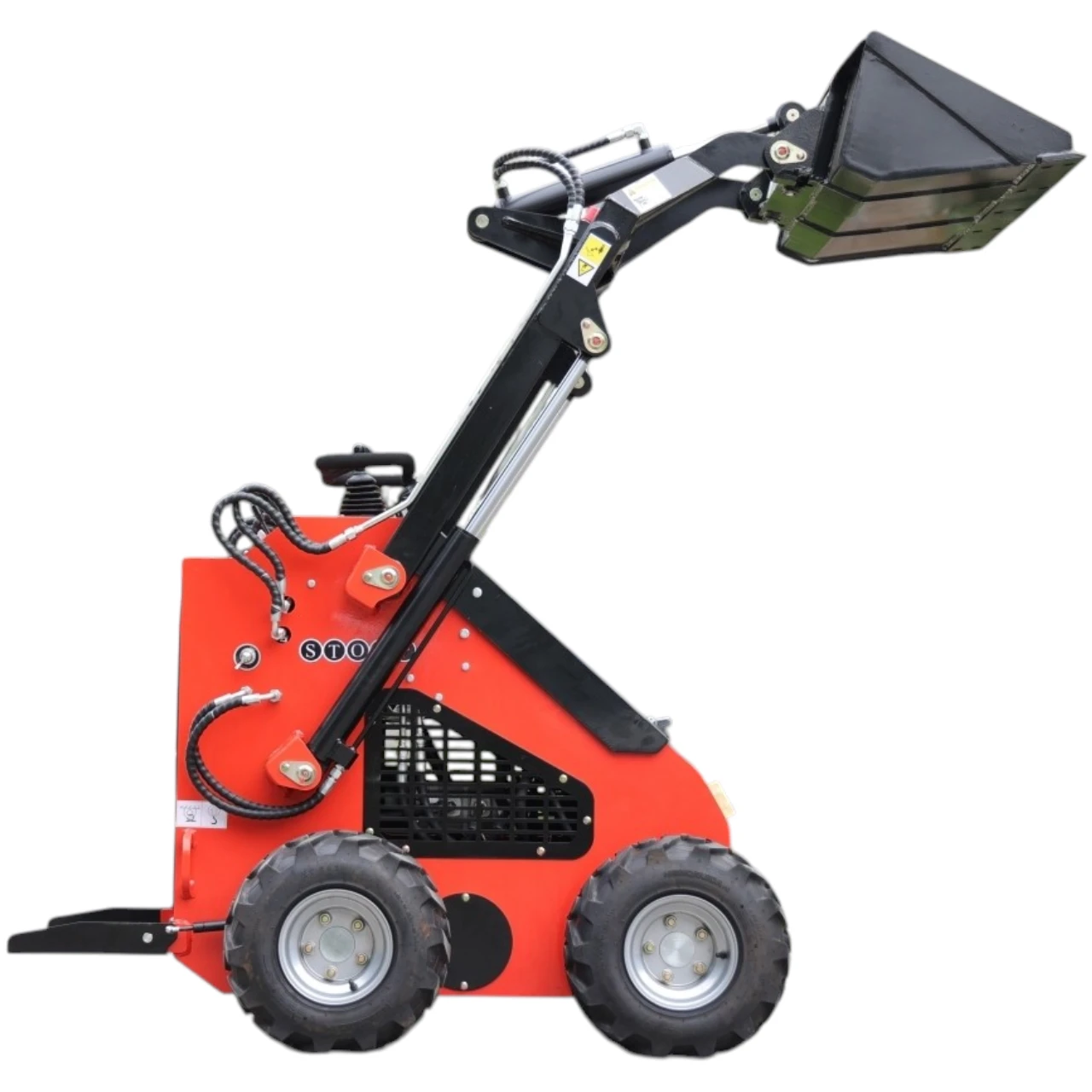 Brand New TYPHON STOMP 1,800lbs Mini Skid Steer 23.5HP Wheel Gas EPA B & S Engine USA from American Loader — image 5