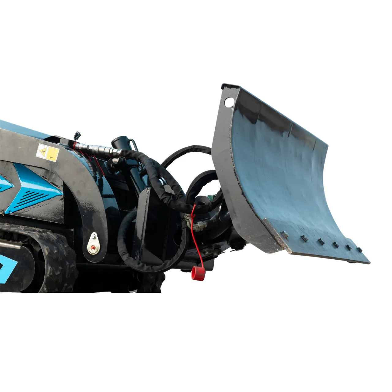 Hydraulic Angle Dozer Blade 30° for TYPHON STOMP X1300 & STOMP 509 Mini Skid Steers – Heavy-Duty Grading & Snow Attachment by TYPHON - Skid Steer Attachments Photo 5 - American Loader