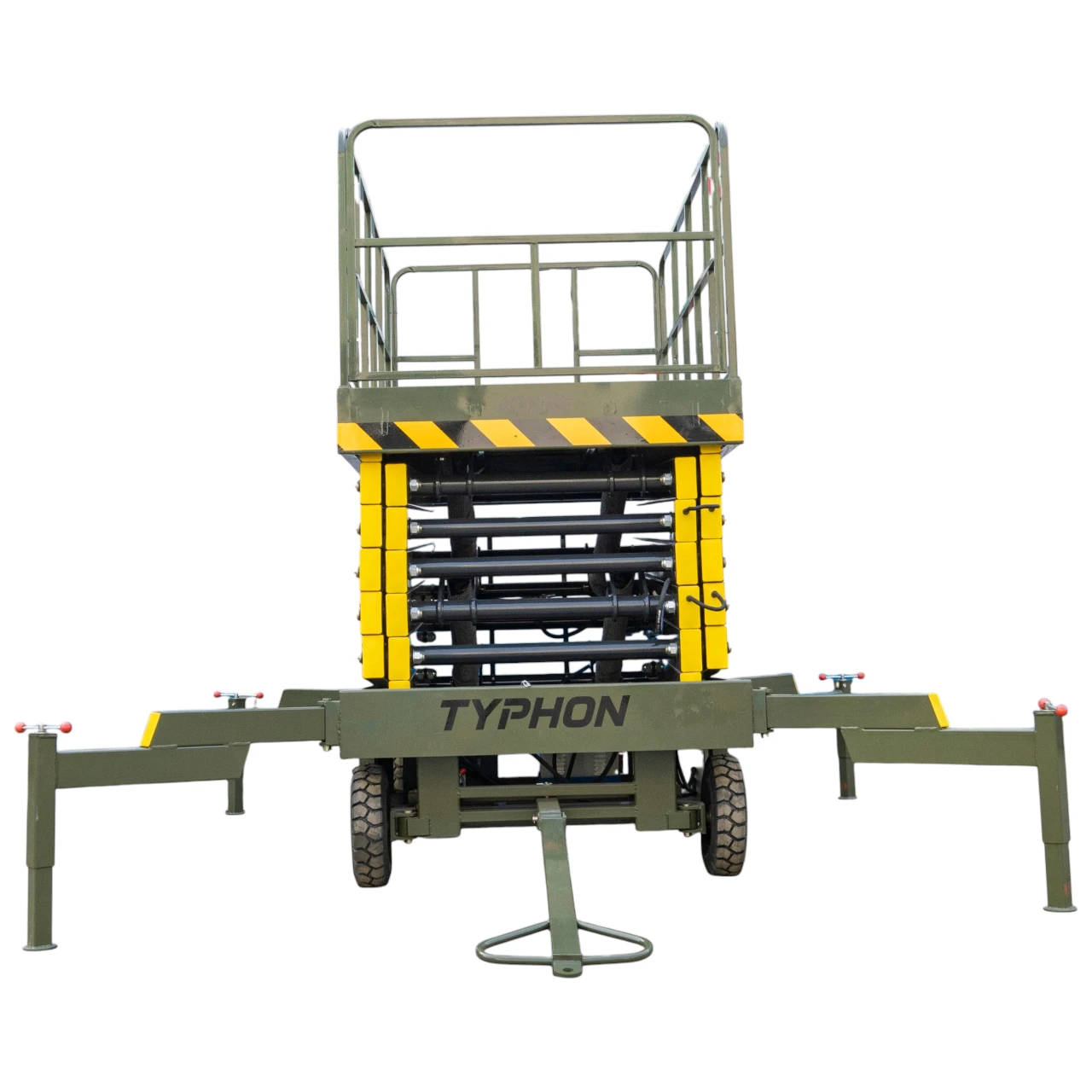 TYPHON xFlex-4065W Walk-Behind Scissor Lift 2.7 Ton with Assisted Walking, Manual outriggers of 40 ft lifting Height & 110V Electric from American Loader — image 5