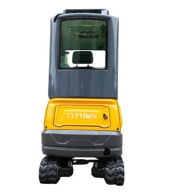 TYPHON TERROR XVII PRO Prestige Edition Mini Excavator 4000LB Kubota D902 Diesel, Enclosed Cab with AC/Heat, Hydraulic Thumb from American Loader — image 16