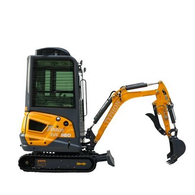 TYPHON TERROR XVII PRO Prestige Edition Mini Excavator 4000LB Kubota D902 Diesel, Enclosed Cab with AC/Heat, Hydraulic Thumb from American Loader — image 15