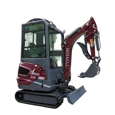 TYPHON TERROR XVII PRO Prestige Edition 4000 lb Enclosed Mini Excavator with Kubota Power & Advanced Hydraulics from American Loader — image 13