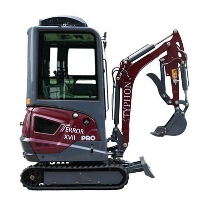 TYPHON TERROR XVII PRO Prestige Edition 4000 lb Enclosed Mini Excavator with Kubota Power & Advanced Hydraulics from American Loader — image 16
