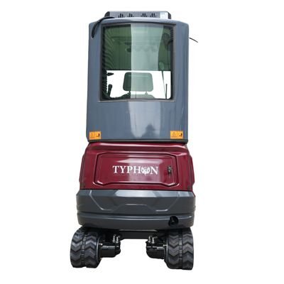 TYPHON TERROR XVII PRO Prestige Edition 4000 lb Enclosed Mini Excavator with Kubota Power & Advanced Hydraulics from American Loader — image 19