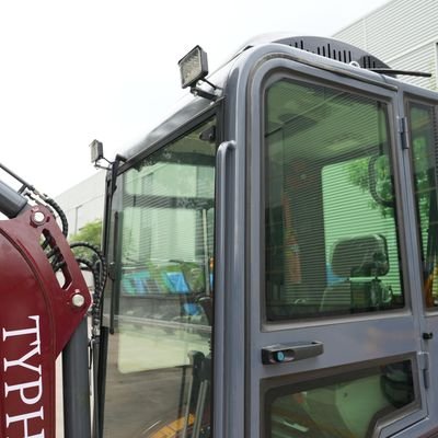TYPHON TERROR XVII PRO Prestige Edition 4000 lb Enclosed Mini Excavator with Kubota Power & Advanced Hydraulics from American Loader — image 23