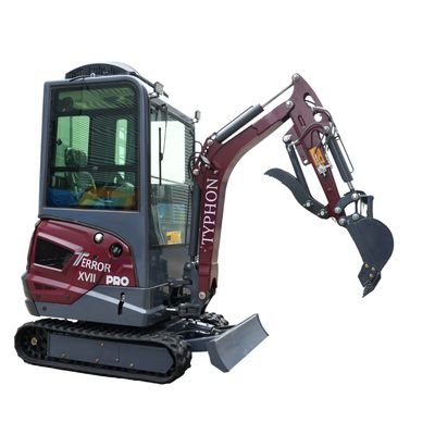 TYPHON TERROR XVII PRO Prestige Edition 4000 lb Enclosed Mini Excavator with Kubota Power & Advanced Hydraulics from American Loader — image 15