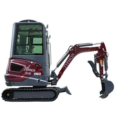 TYPHON TERROR XVII PRO Prestige Edition 4000 lb Enclosed Mini Excavator with Kubota Power & Advanced Hydraulics from American Loader — image 17
